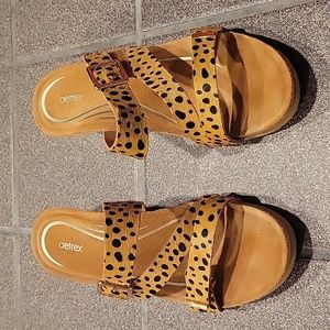 Beautiful leather sandals